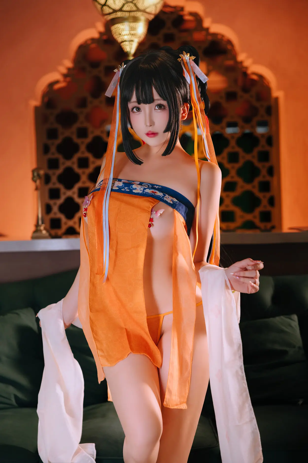 Cosplay Rinaijiao日奈娇 鸳鸯浴 Set.01