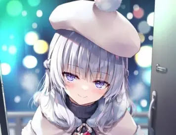 銀髪・白髪女子畫像　その３７