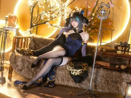 【網路收集系列】福利姬 嶼魚《 金裝貓貓頭 》VIP福利帖全