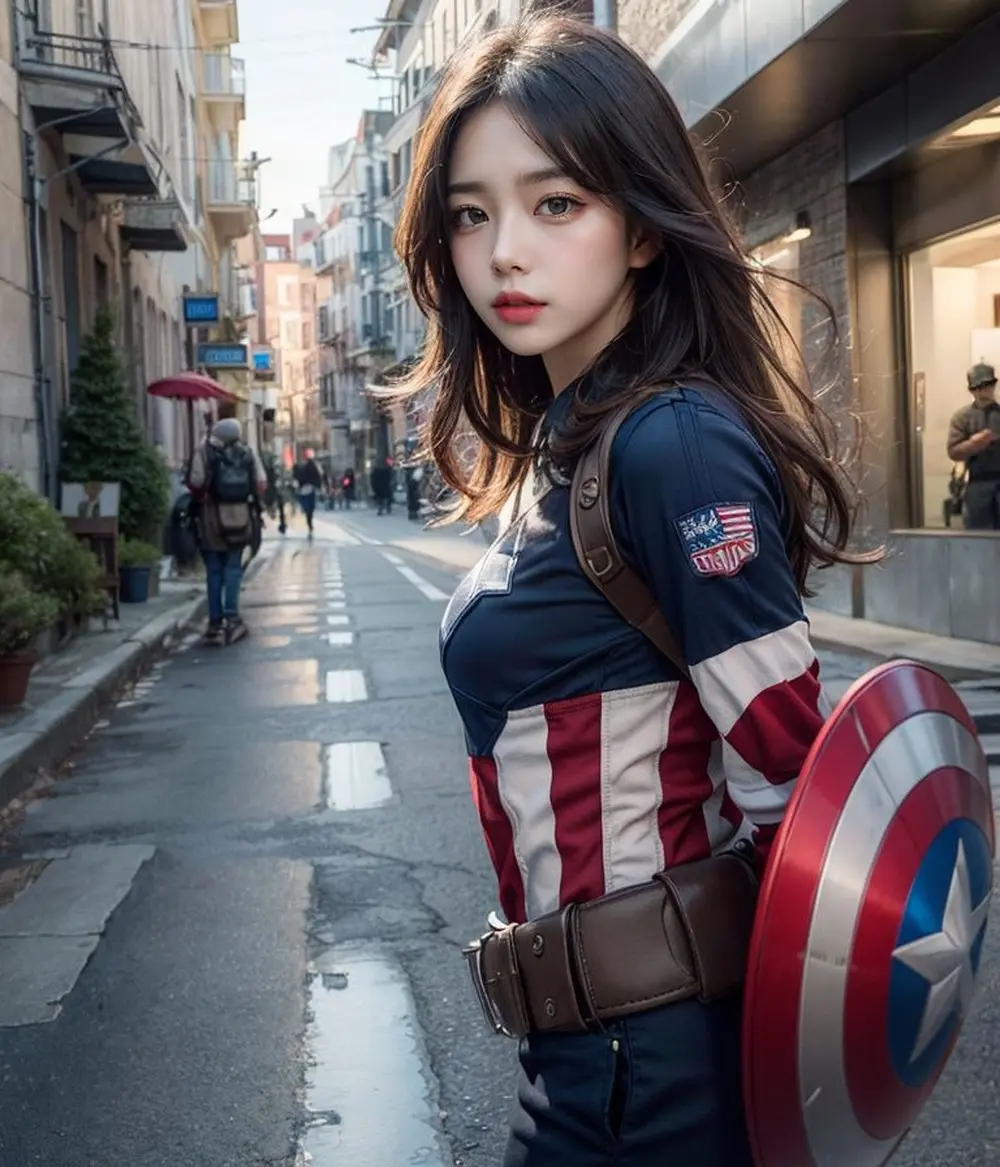 ★PATREON★ [AI Kaori] Set 1 - Ms Captain America