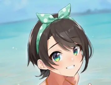 水著女子畫像　その５２