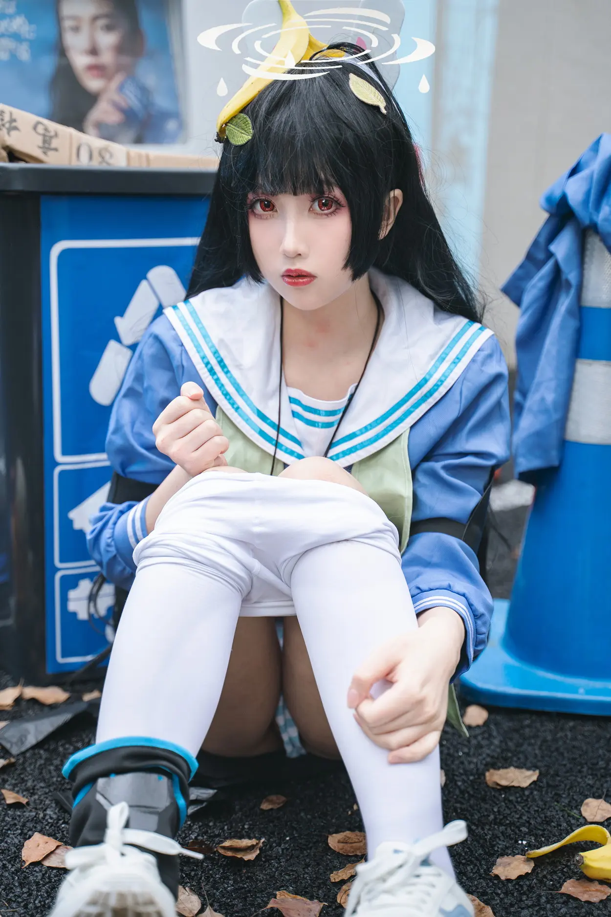 Cosplay 小和甜酒 蔚蓝档案 霞沢美游