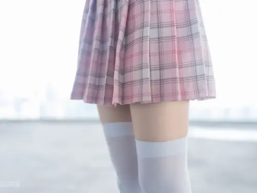 [兔玩映畫] - 俏皮的粉格裙