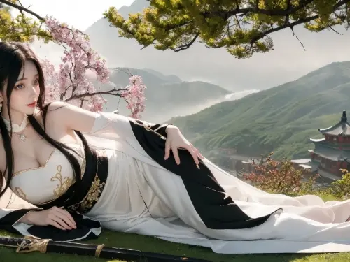 gufeng female sword-standand